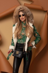 Chains and Charms Χειμωνιάτικο μπουφάν - Εικόνα 8