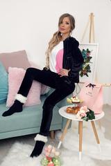 Minnie Mimi Βελούδινο μακρύ παντελόνι - Εικόνα 3