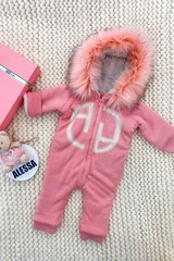 Alessa mini Πλεκτή Φόρμα Εξόδου - pink - Εικόνα 8