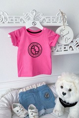 Always invited mini t-shirt με λογότυπο - φούξια - Εικόνα 4