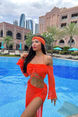 Summer Craze Φούστα Παραλίας - Orange - Εικόνα 4