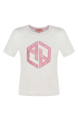 Sugar Rush Mini T-Shirt Από Βαμβάκι - Ecru - Εικόνα 4
