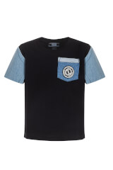 Alessa Mini Denim T-Shirt - Μαύρο - Εικόνα 6