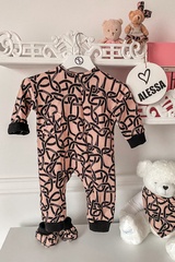 Alessa mini luxury Φόρμα εξόδου με φερμουάρ - Εικόνα 2
