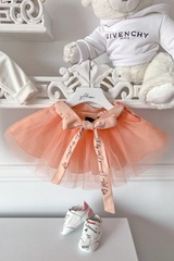 Urban princess Alessa mini φούστα tutu - πούδρα - Εικόνα 2