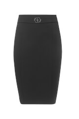 Sizzle in Style Φούστα Με Ενσωματωμένη Ζώνη - Black - Εικόνα 14