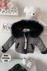 Slow Down Baby Alessa mini Χειμωνιάτικο μπουφάν από μπουκλέ - Εικόνα 9