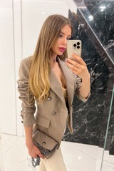 Make It Yours Μπλέιζερ - Light Brown - Εικόνα 12