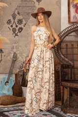 All i want is a yacht maxi φόρεμα - Beige - Εικόνα 8
