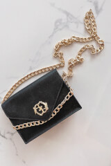 Rococo Logo Τσάντα - Black/Gold - Εικόνα 5